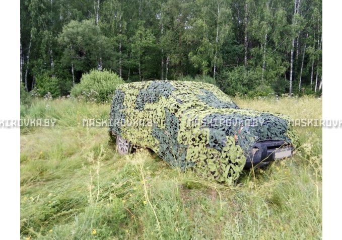 Маскировочная сеть МКТ-2Л 1,5х3 м Лес – купить по цене 69 byn в интернет-магазине в городе Кобрин картинка 9