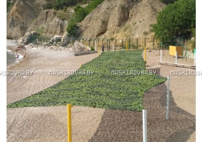 Маскировочная сеть МКТ-2Л 1,5х3 м Лес – купить по цене 69 byn в интернет-магазине в городе Кобрин картинка 4